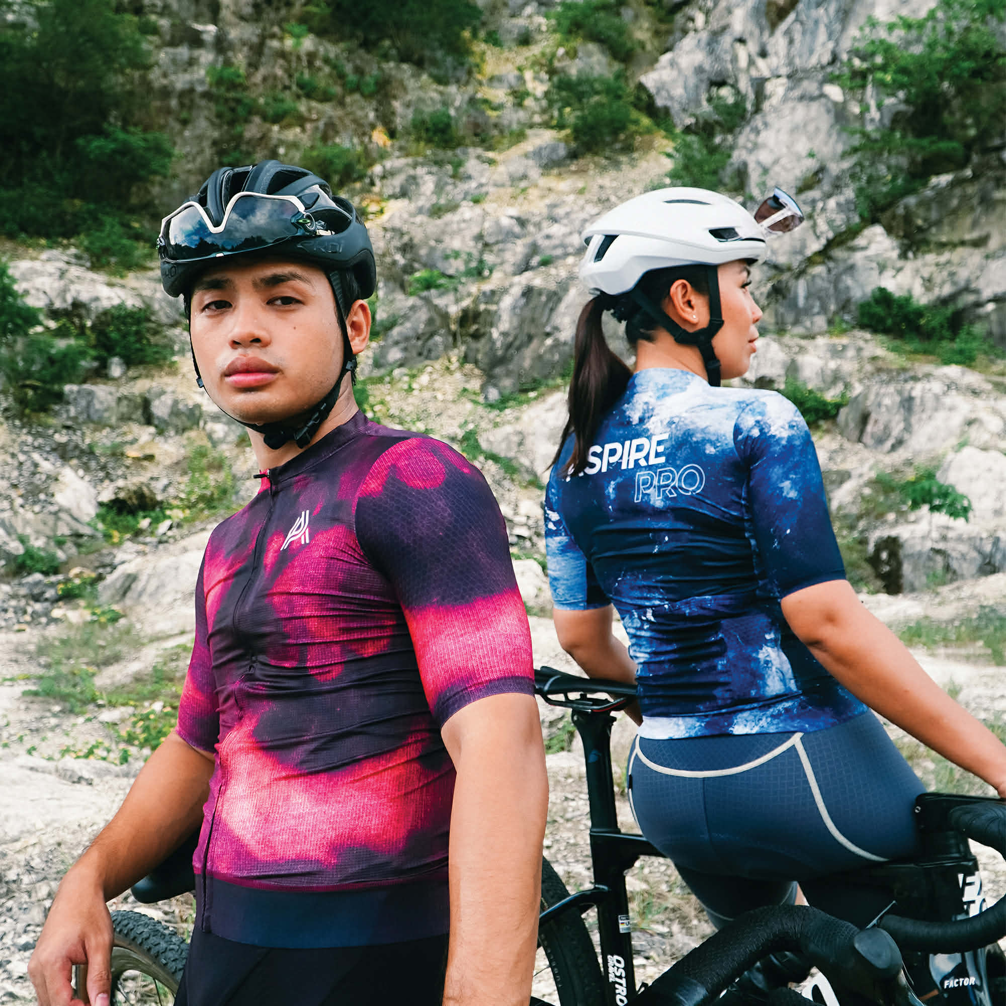 Cycling Jersey - Burgundy