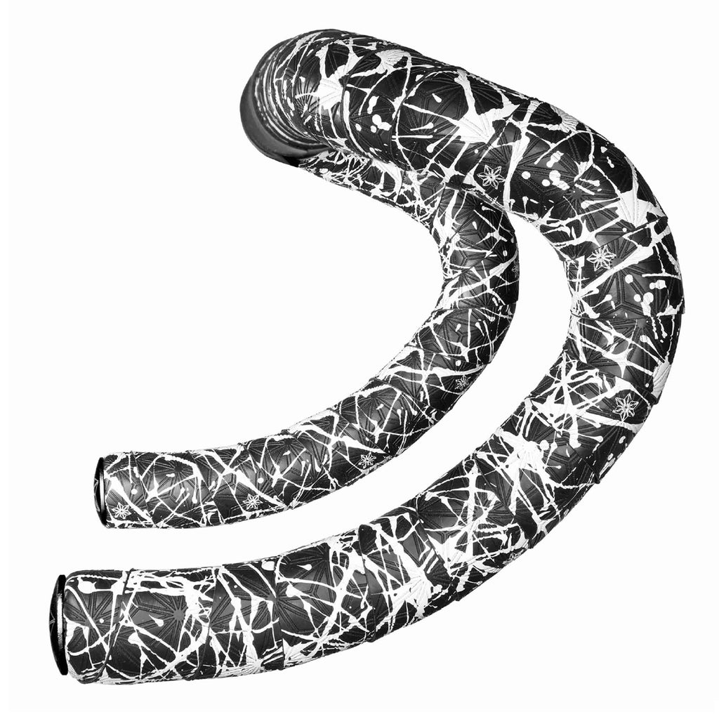 Supacaz Bartape Super Sticky Kush – Splat – White