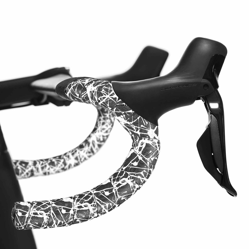 Supacaz Bartape Super Sticky Kush – Splat – White