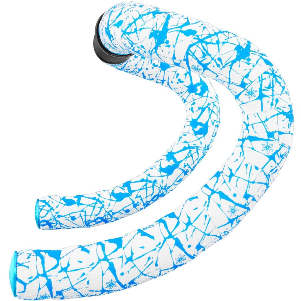 Supacaz Bartape Super Sticky Kush – Splat – Neon Blue