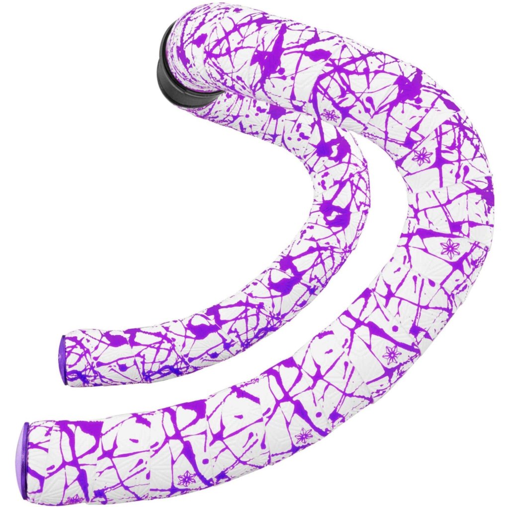 Supacaz Bartape Super Sticky Kush – Splat – Neon Purple